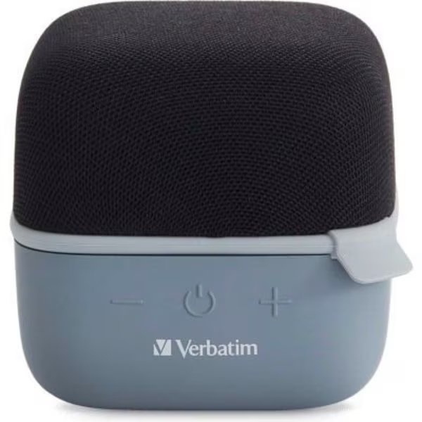 VerbatimÂ Wireless Cube Bluetooth Speaker, Black, Verbatim Americas, Mfr#: 70224